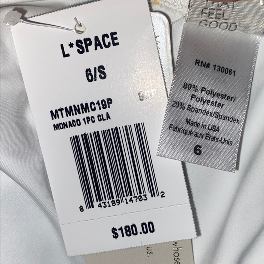 L*Space Monaco One-Piece Sz 6 - Picture 10 of 10